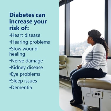 diabetes can increase your risk