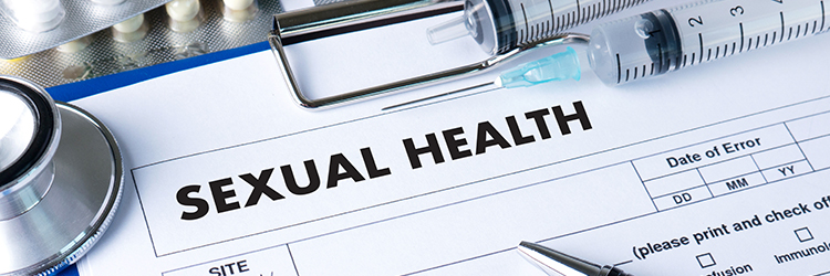 the words sexual health 